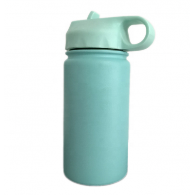 12 oz stainless steel bottle for kids with straw