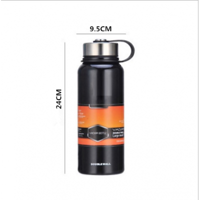 800ml sport double wall stainless steel vacuum flask for adult